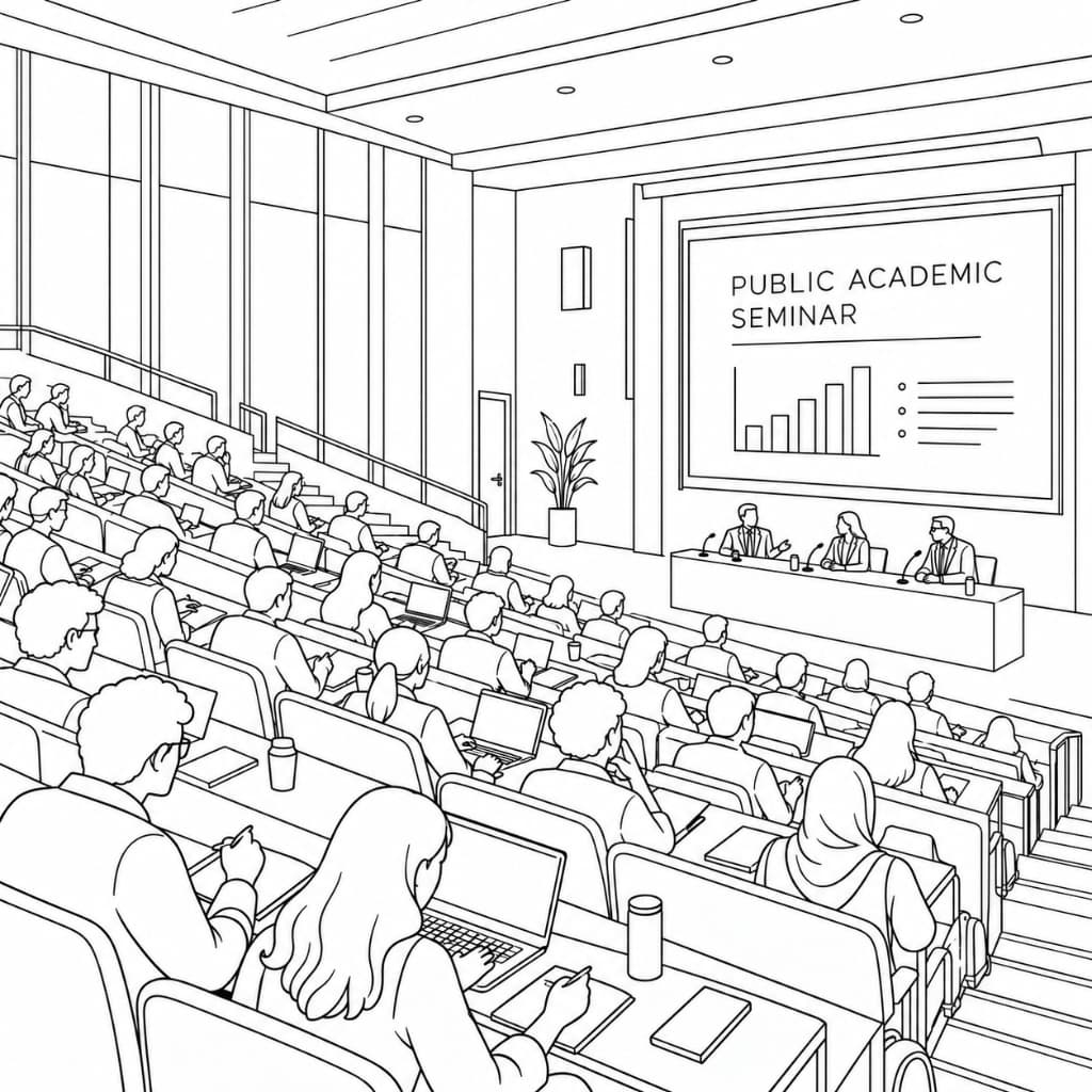 Academic seminars and public talks